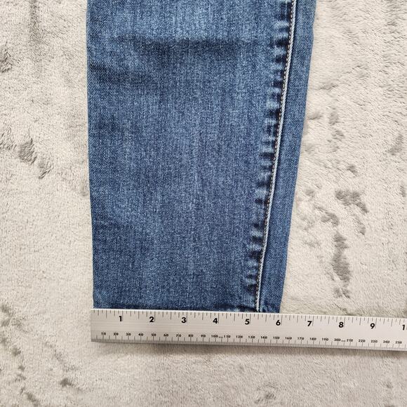 Kut Jeans Womens 2 Blue Catherine Fab Ab Boyfriend Ankle High Rise Stretch Denim - Picture 15 of 16